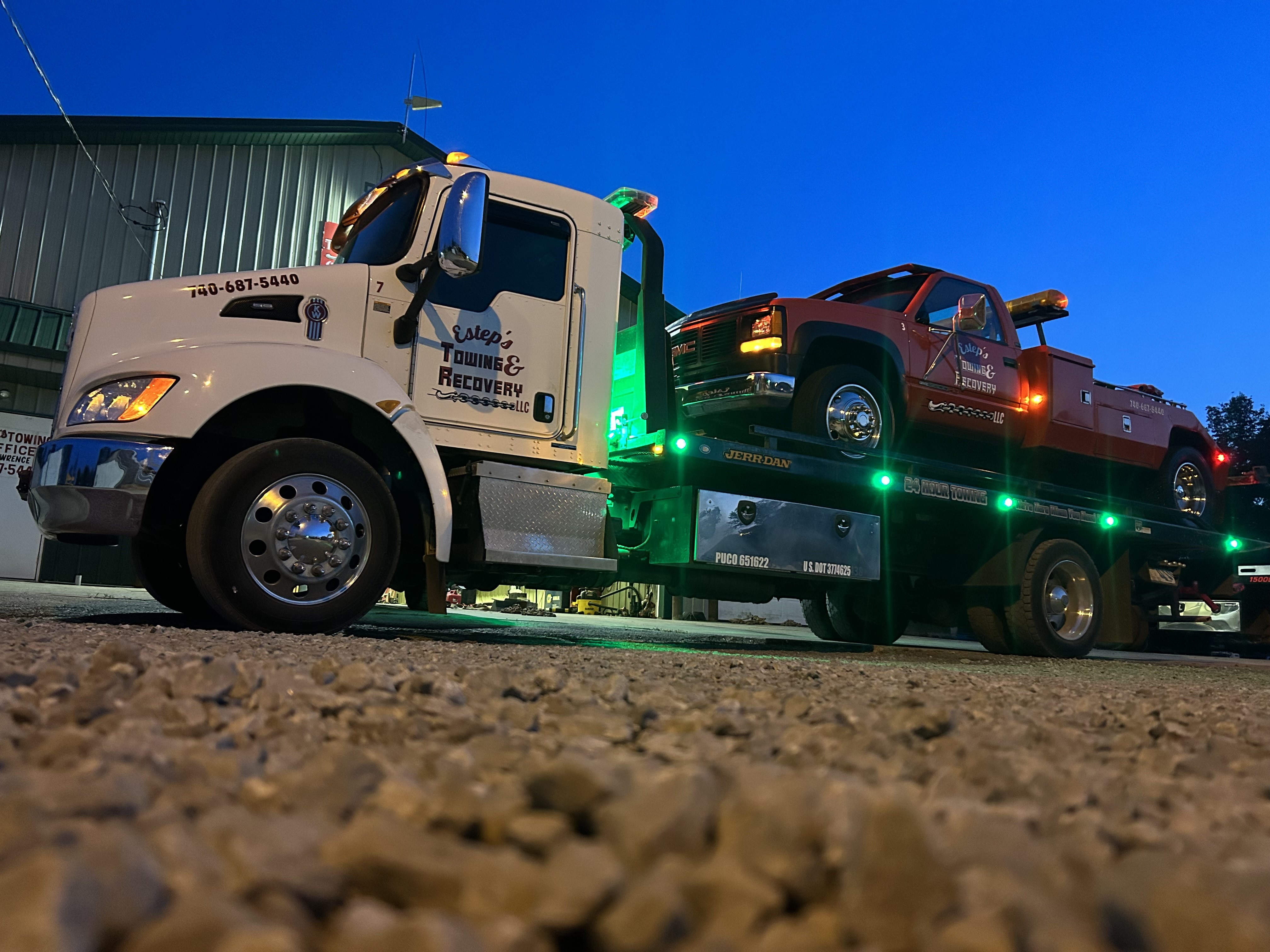 Primary tow truck serving Lancaster, Ohio